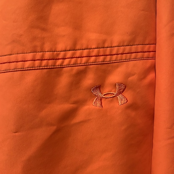Men’s orange Under Armour Jacket zip up size Med - Picture 8 of 10